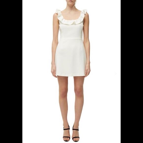 French Connection whisper light ivory dress. Size 2. Retail $148 - Picture 11 of 11